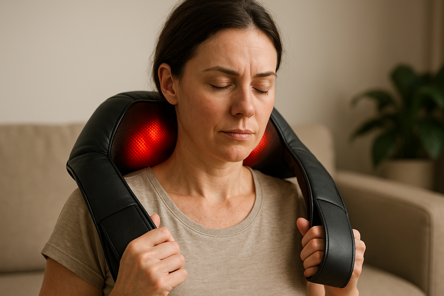 Massageapparat med infrarød varme: Hvordan virker det og hvem har gavn af det?